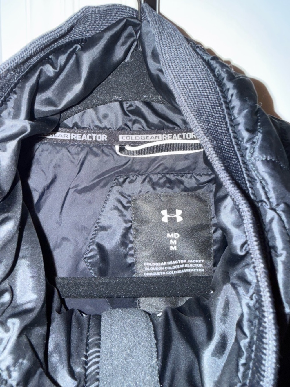 Under Armour quilted jacket Medium Pre-Owned - Picture 5 of 8